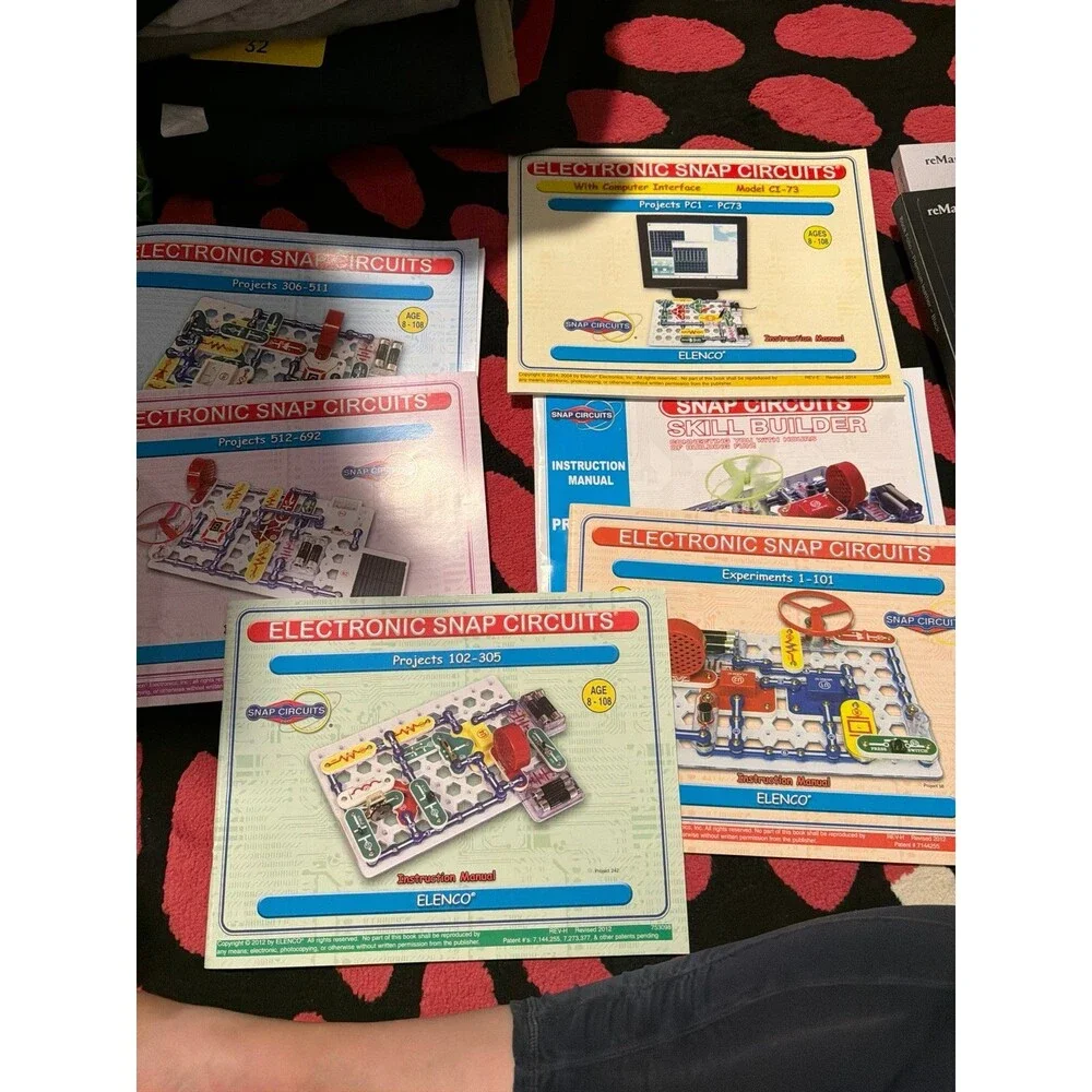 Bundle of Electronic snap circuits